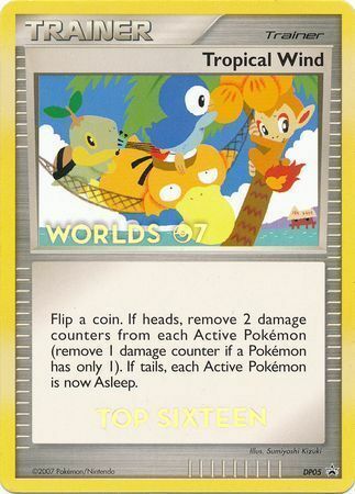 Tropical Wind Card Front