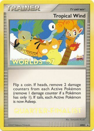 Tropical Wind Card Front