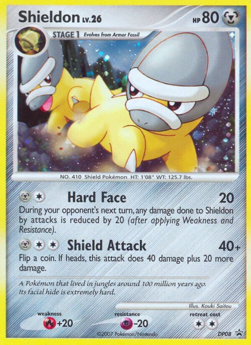 Shieldon LV.26 Card Front