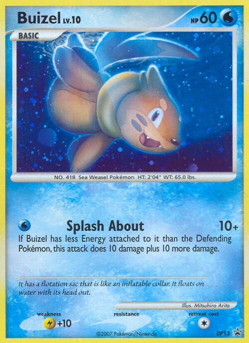 Buizel Lv.10 Card Front