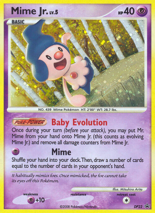 Mime Jr. LV.5 Card Front