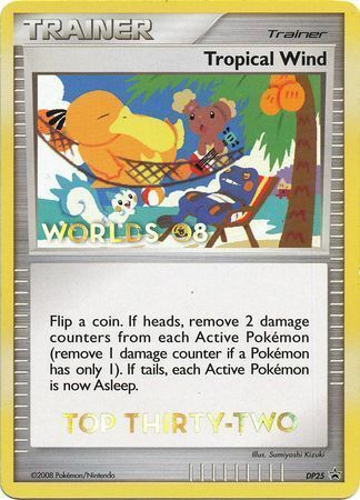 Tropical Wind Card Front