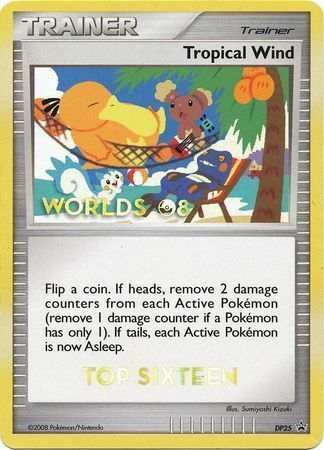 Tropical Wind Card Front