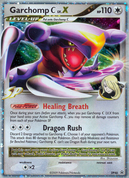 Garchomp Pokémon C LV.X Card Front