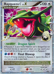 Rayquaza [C] LV.X [Dragon Spirit | Final Blowup]