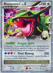 Rayquaza [C] LV.X [Dragon Spirit | Final Blowup]