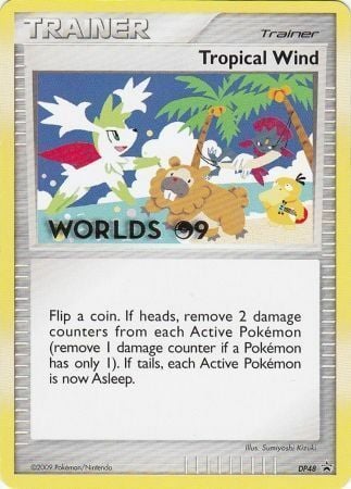 Tropical Wind Card Front