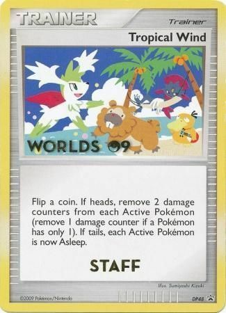 Tropical Wind Card Front