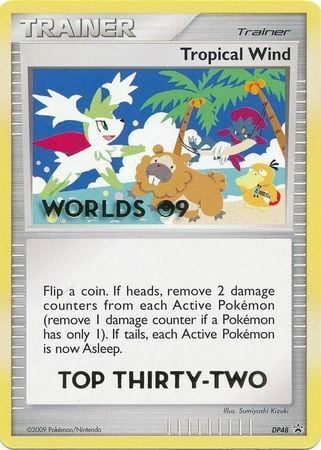 Tropical Wind Card Front