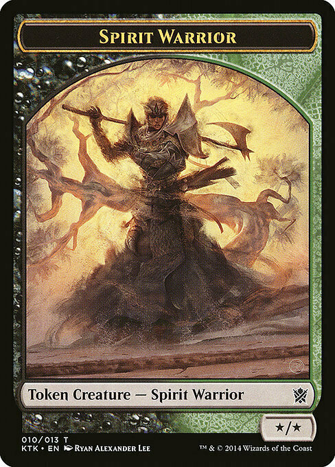Spirit Warrior Card Front
