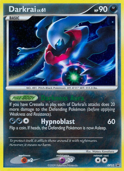 Darkrai Lv.61 Card Front