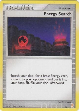 Energy Search Card Front