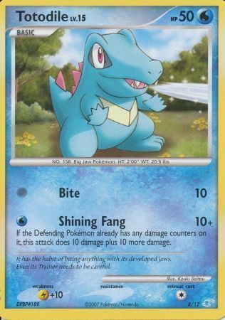 Totodile Lv.15 Card Front