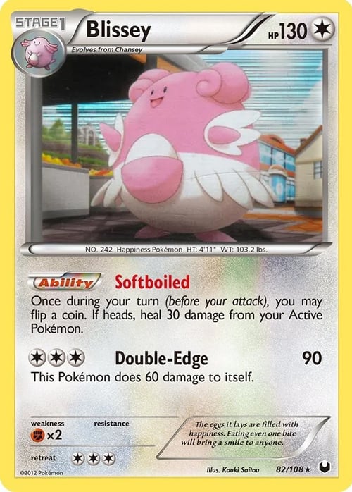 Blissey Card Front