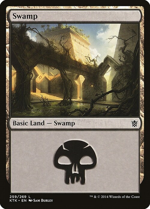 Swamp Card Front