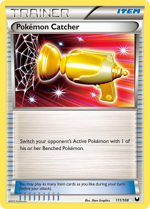 Pokémon Catcher Card Front