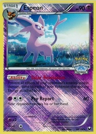 Espeon Card Front