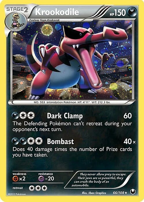 Krookodile Card Front