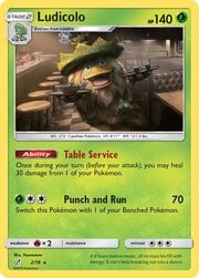 Ludicolo [Table Service | Punch and Run]