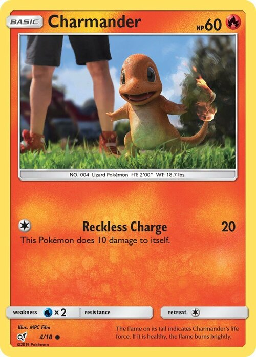 Charmander [Reckless Charge] Frente