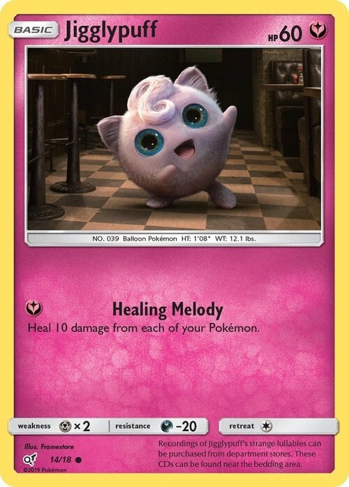 Jigglypuff [Healing Melody] Card Front