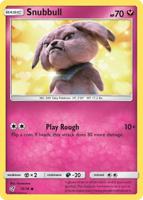Snubbull [Play Rough] Card Front