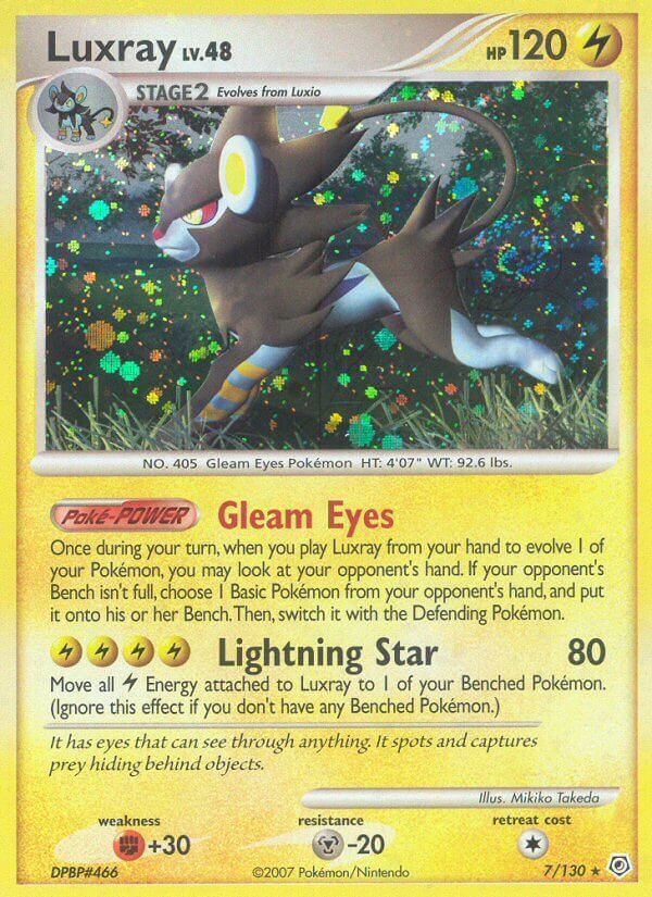 Luxray Lv.48 Diamond & Pearl | Pokmon | CardTrader Luxray Lv.48 Diamond & Pearl | Pokmon | CardTrader