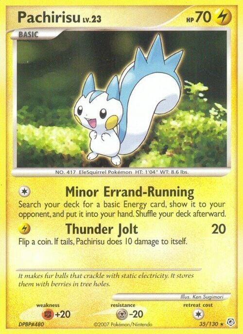 Pachirisu Lv.23 Card Front