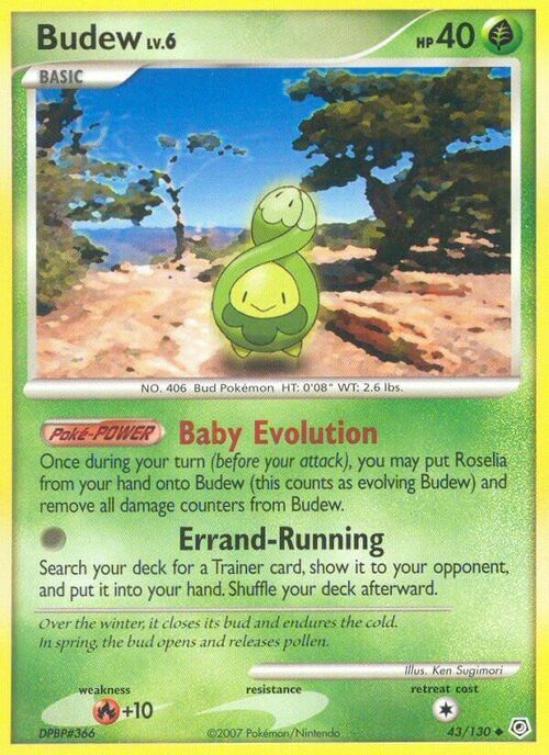 Budew Lv.6 Card Front