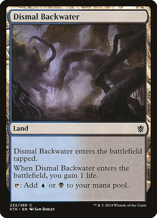 Dismal Backwater Card Front
