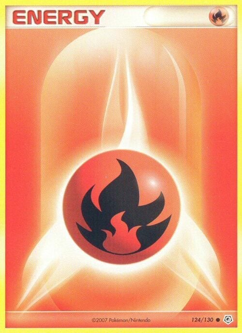 Fire Energy Card Front