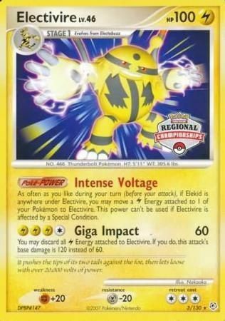 Electivire Lv.46 Card Front