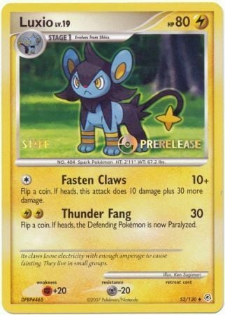 Luxio Card Front