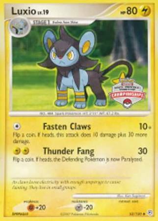 Luxio Lv.19 Card Front