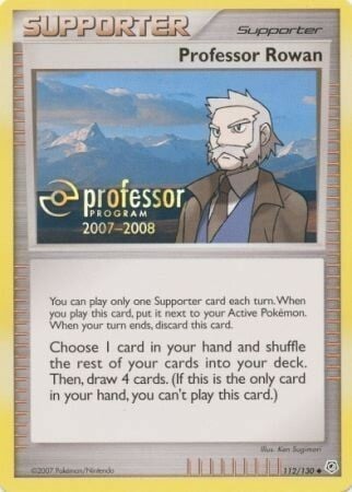 Professor Rowan Card Front