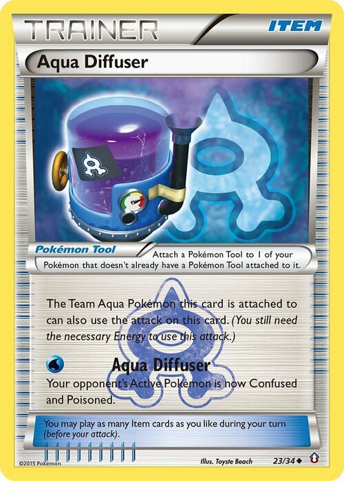 Aqua Diffuser Card Front