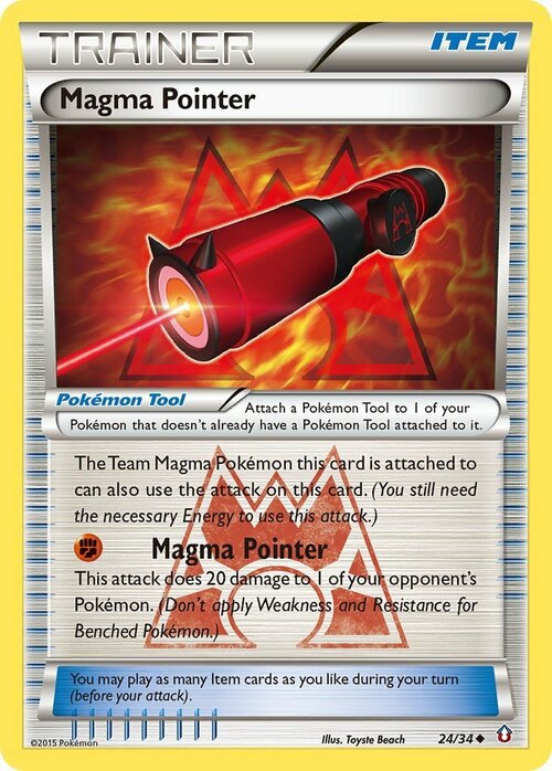 Magma Pointer Card Front