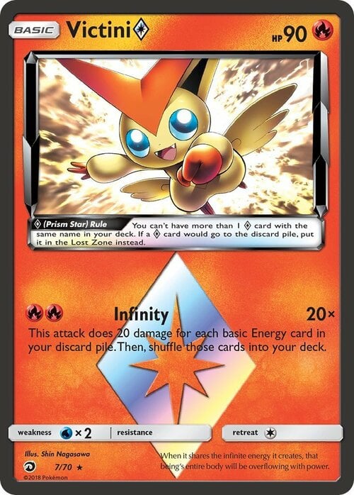 Victini ◇ Prism Star Card Front