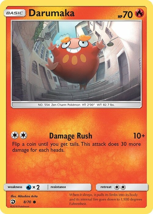 Darumaka [Damage Rush] Card Front