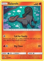 Salandit [Call for Family | Dig Claws]