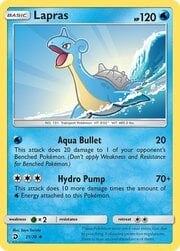 Lapras [Aqua Bullet | Hydro Pump]