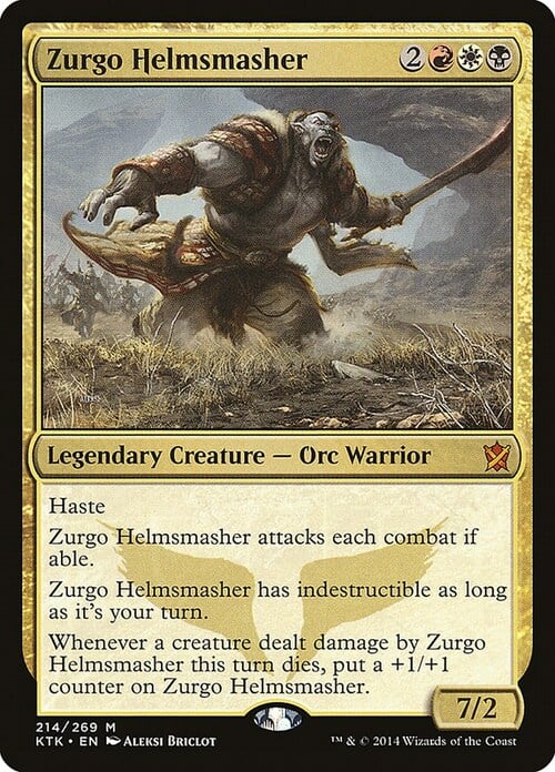 Zurgo Helmsmasher Card Front