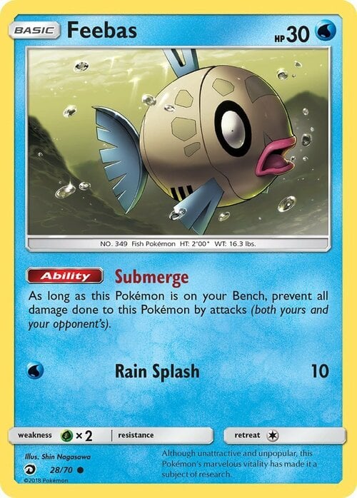 Feebas Card Front