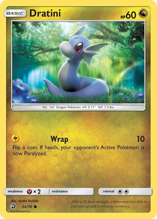Dratini Card Front