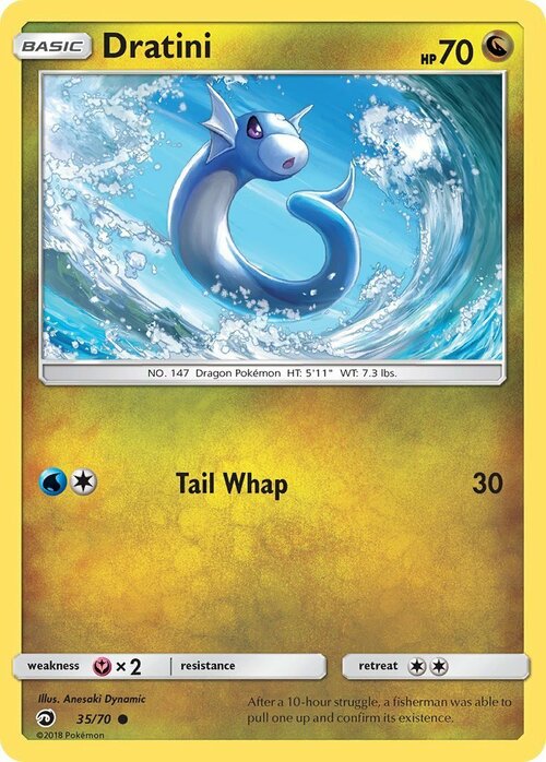 Dratini Card Front