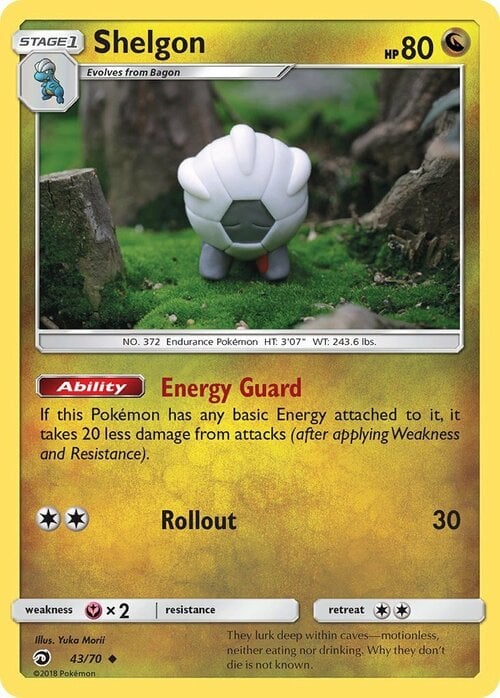 Shelgon [Energy Guard | Rollout] Card Front