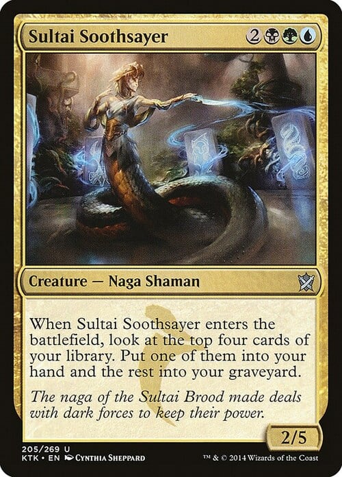 Sultai Soothsayer Card Front