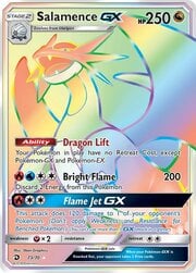 Salamence GX [Dragon Lift | Bright Flame | Flame Jet GX]