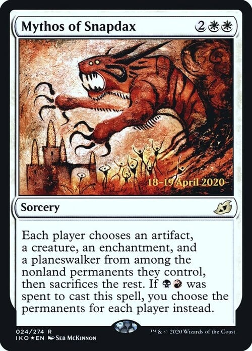 Mythos of Snapdax Card Front