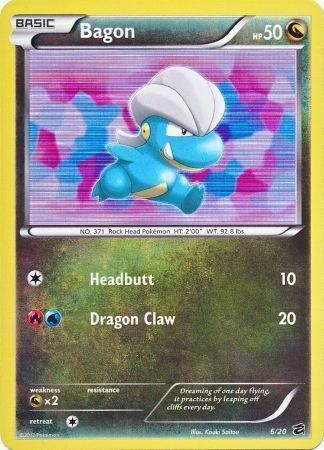 Bagon [Headbutt | Dragon Claw] Card Front